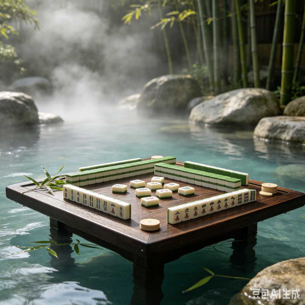 mahjong tile pushers and racks set