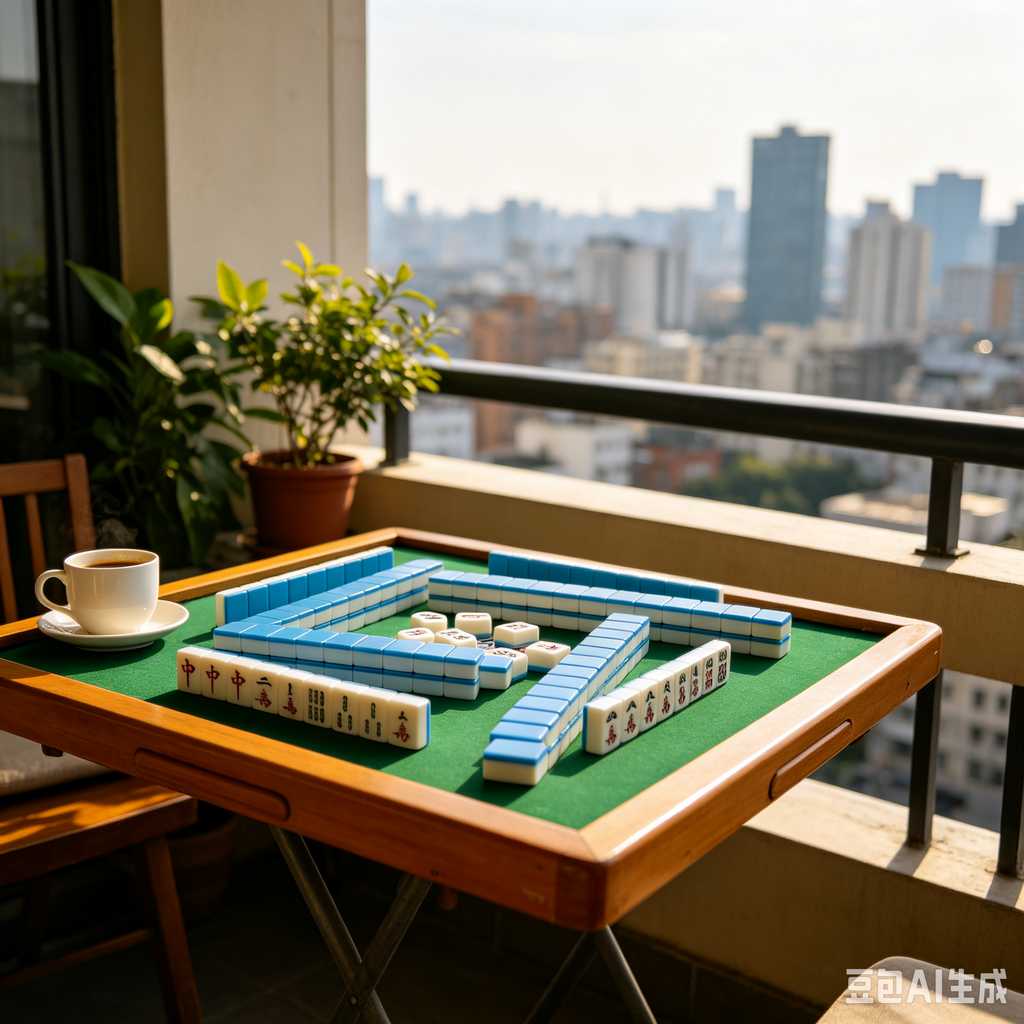 logo engrave mahjong tiles