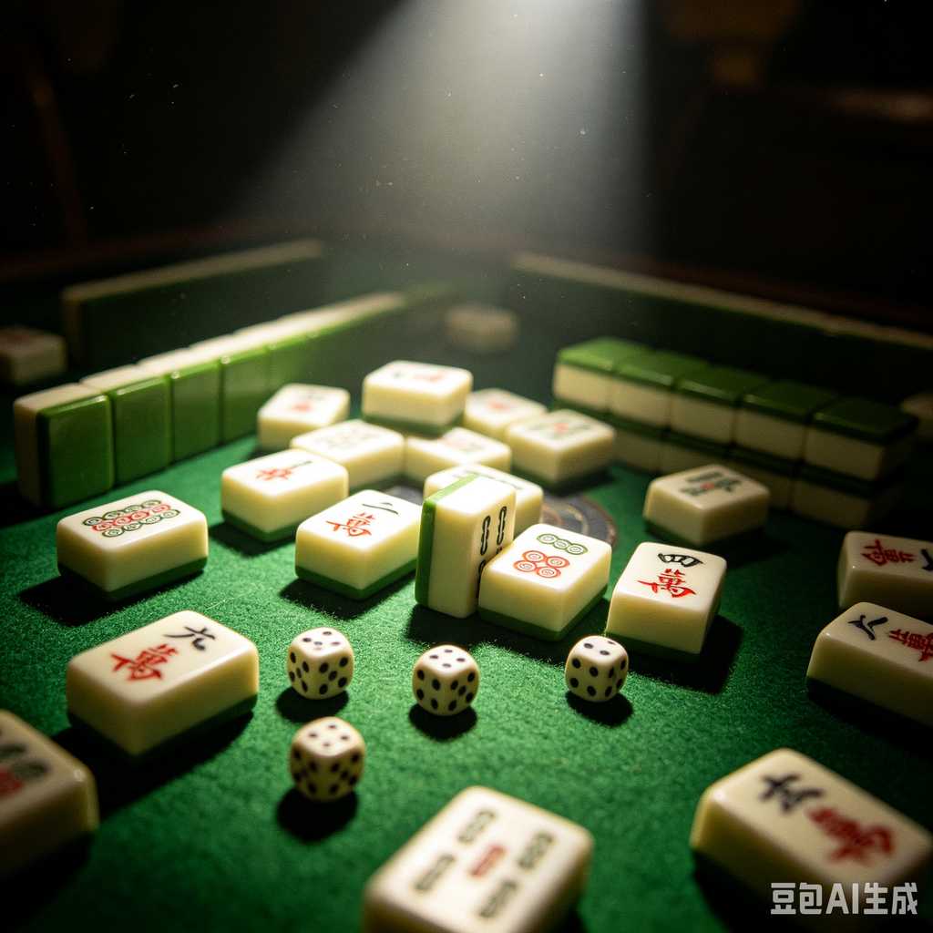 mini travel mahjong set lightweight