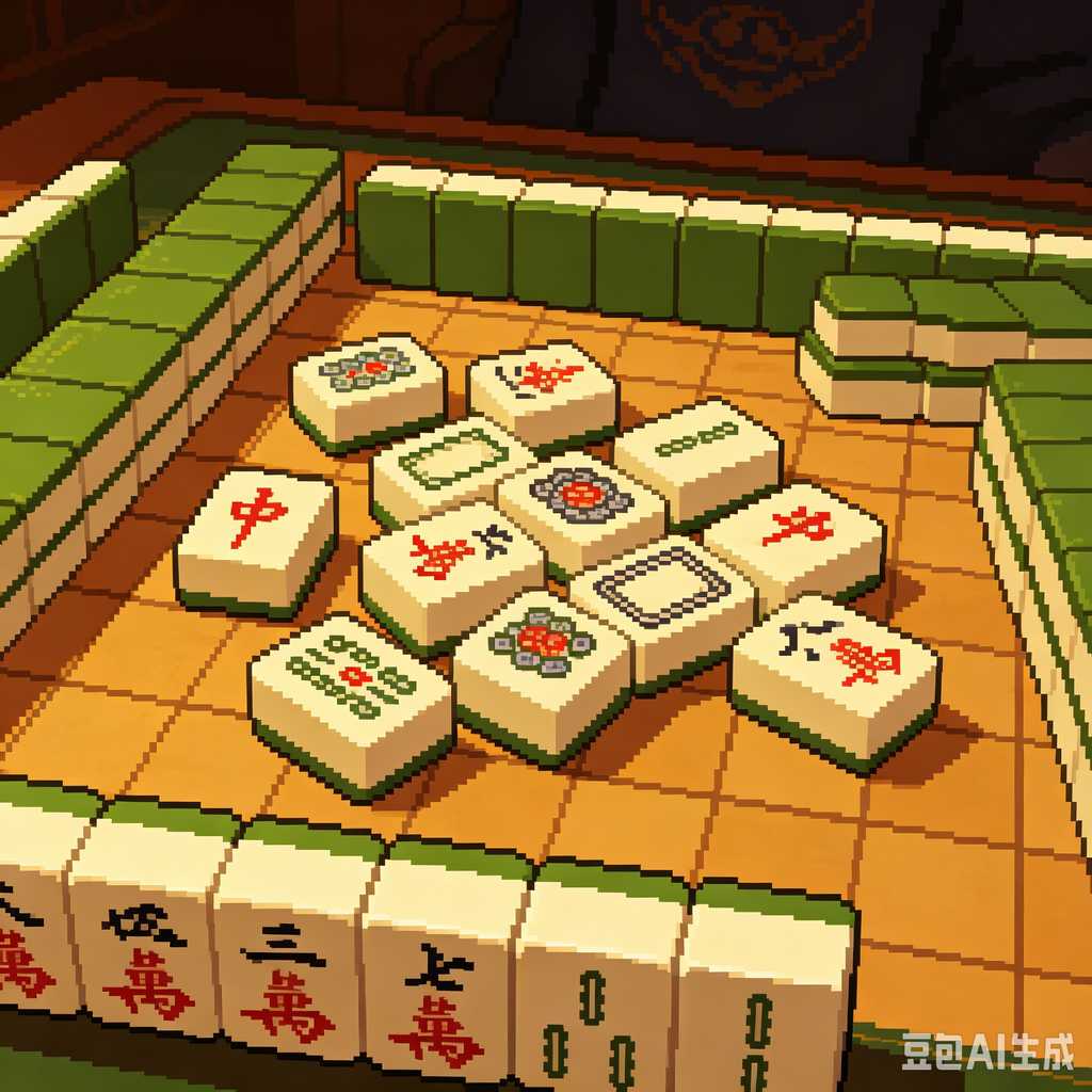 compact size mahjong for travel