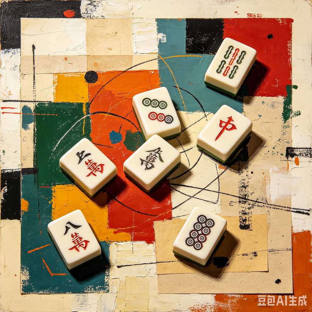 permanent print mahjong set