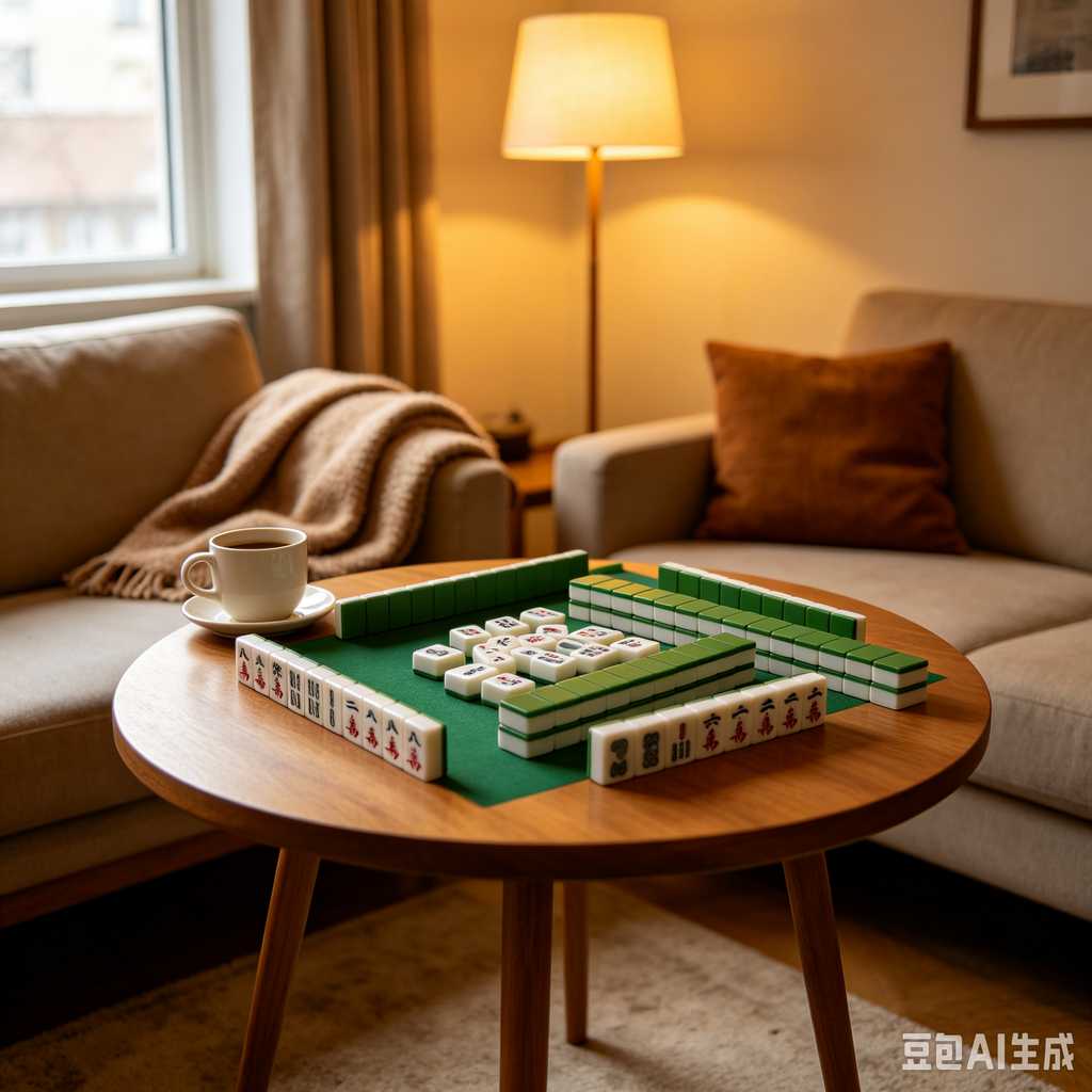 modern minimalist mahjong set